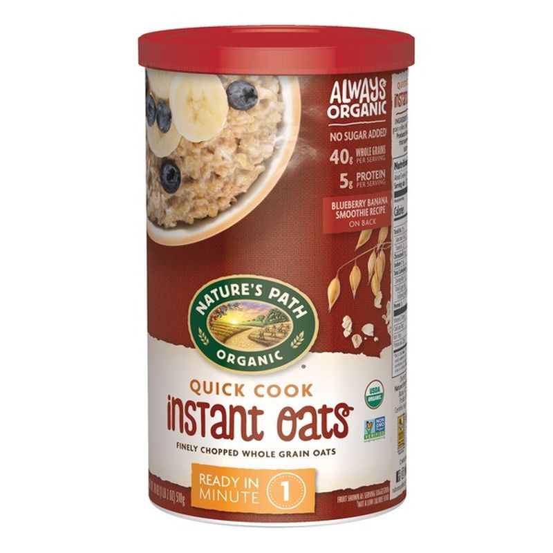 Nature S Path Organic Quick Oats 18 Oz From Shaw S Instacart