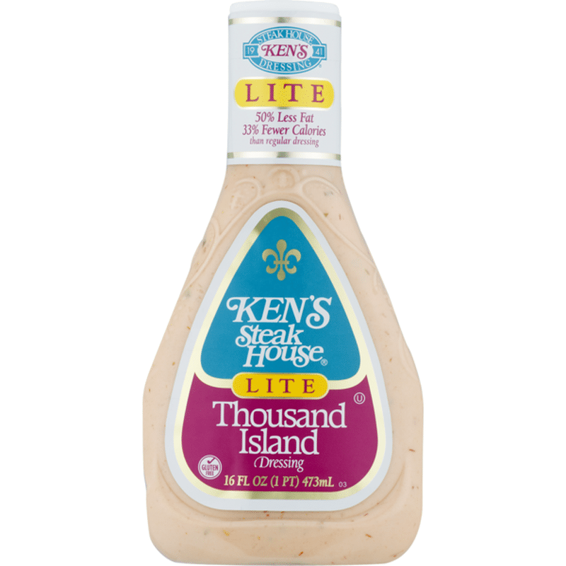 Ken's Steakhouse Dressing Thousand Island Lite (16 fl oz) from Stop