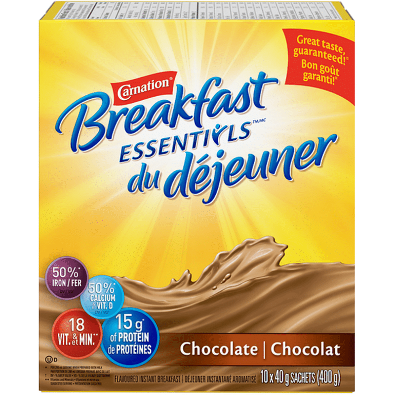 Nestle Breakfast Essentials Chocolate Breakfast Powder Drink Mix (400 g