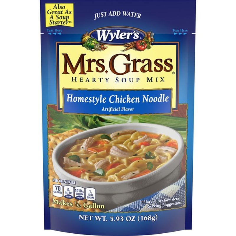 Mrs. Grass Mrs. Grass Homestyle Chicken Noodle Hearty Soup Mix (5.93 oz) Instacart