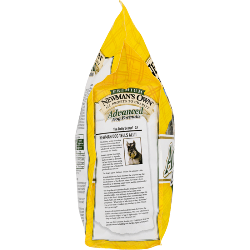 newman's own advanced dog food