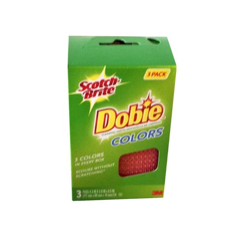 ScotchBrite Dobie Colors Sponge (3 ct) Instacart