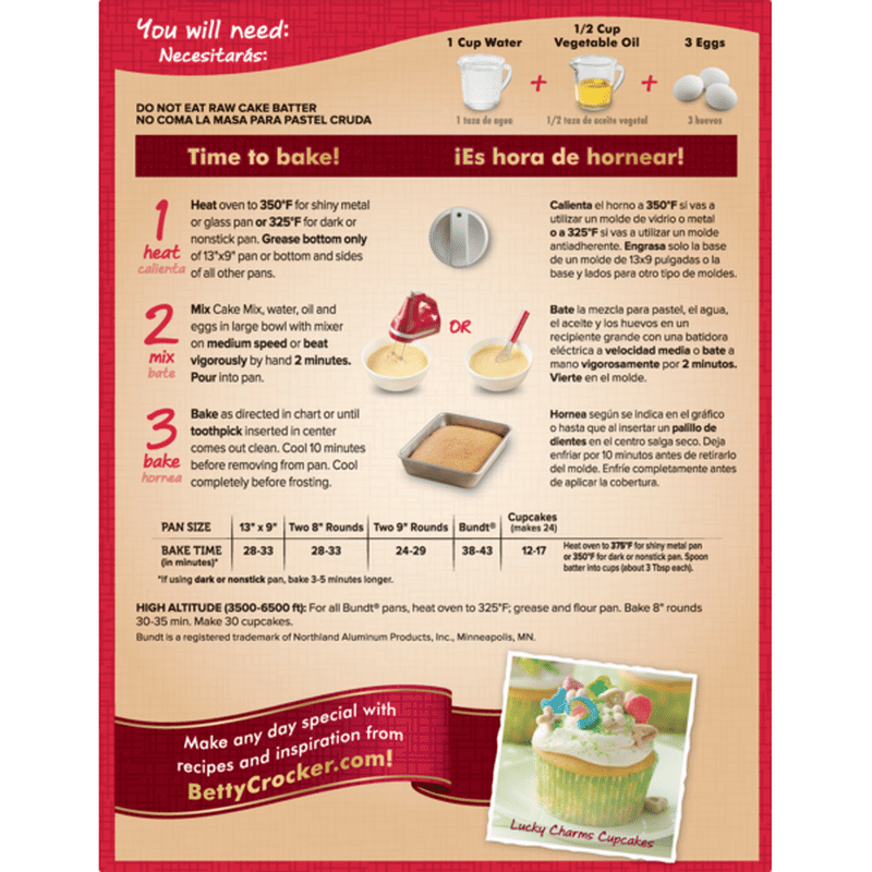 Betty Crocker Super Moist Lemon Cake Mix Instructions Cake Walls