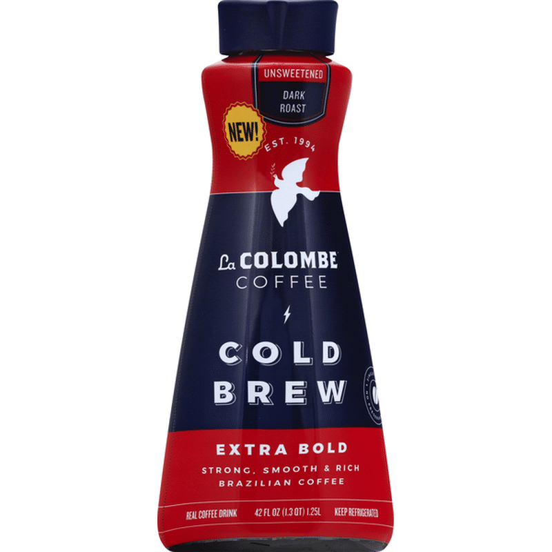 La Colombe Coffee, Dark Roast, Extra Bold, Cold Brew (42 each) Instacart