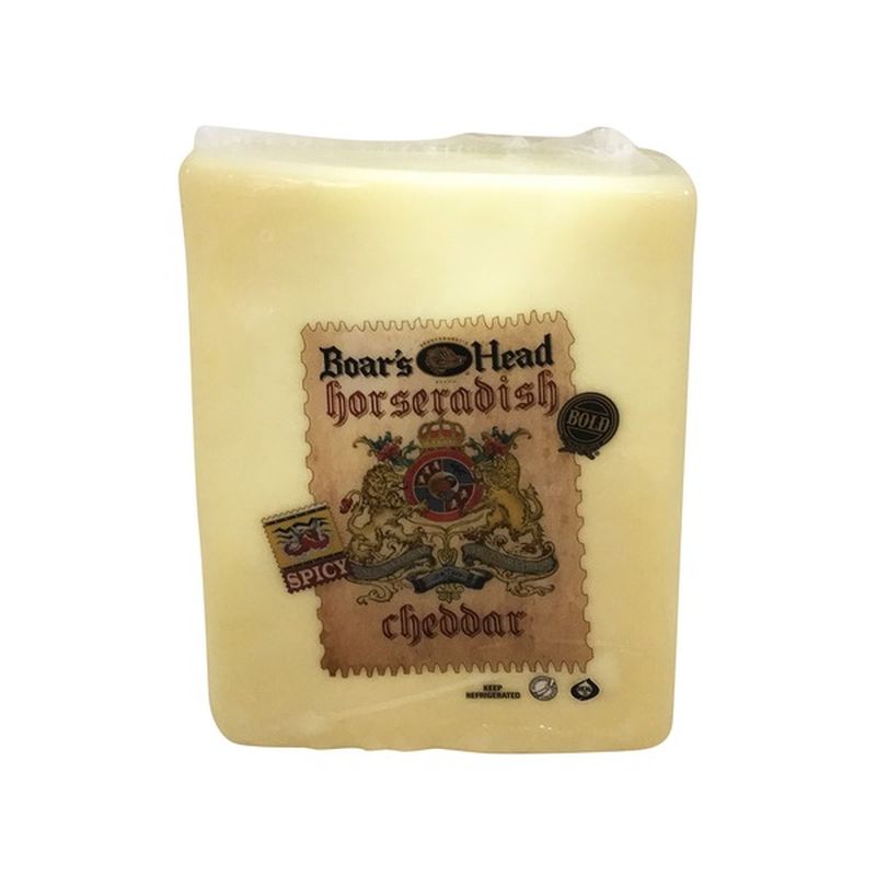 Boar's Head Bold Horseradish Cheddar Cheese (1 lb) Instacart