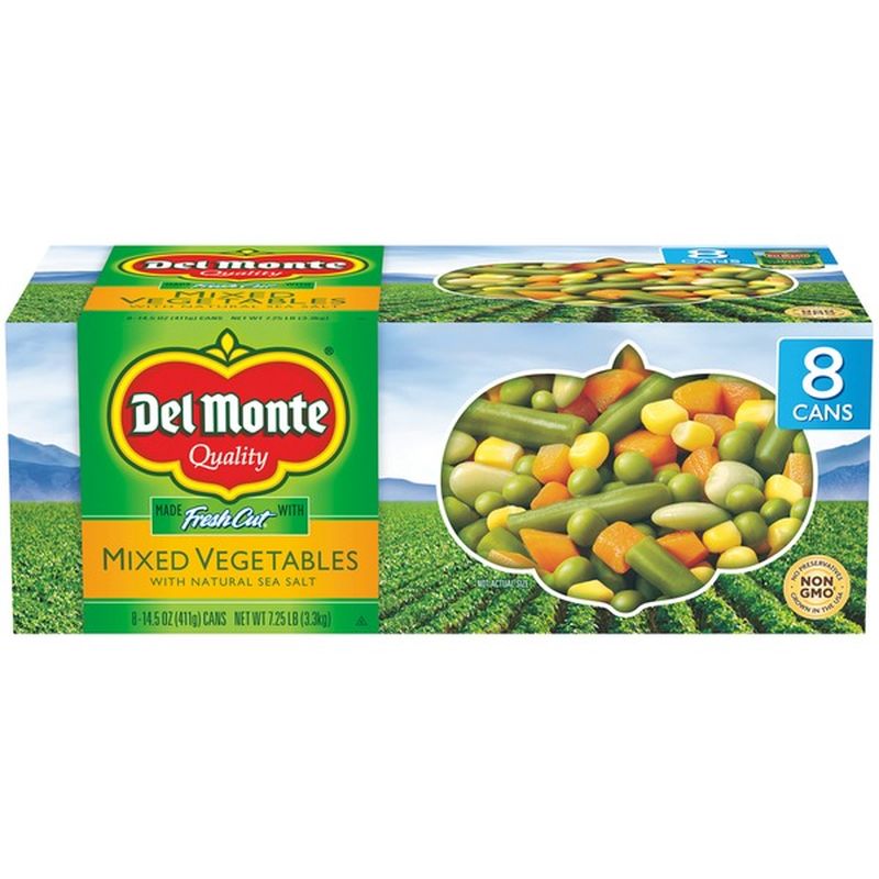 Del Monte Mixed Vegetables (14.5 oz) Instacart