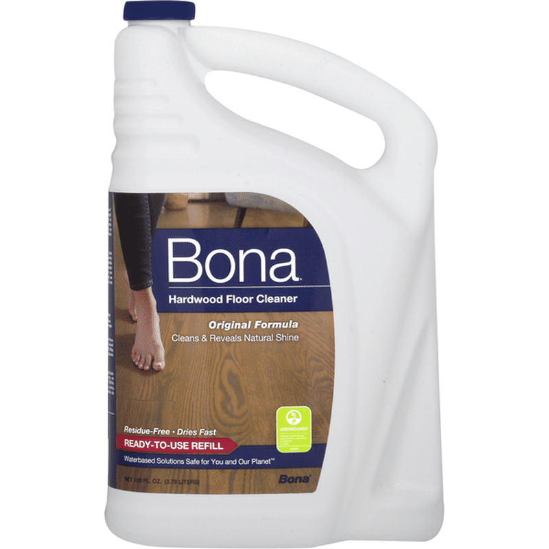 Bona Hardwood Floor Cleaner, Original Formula (128 each) - Instacart