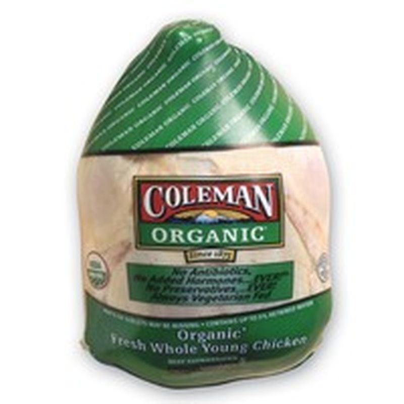 Coleman Organic Whole Chicken (per lb) Instacart