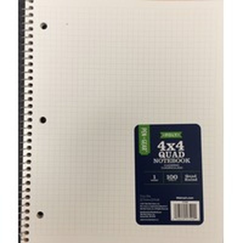 Pen Gear 9 X 11 100 Pages 1 Subject Graph Ruled Spiral Notebook Each Instacart