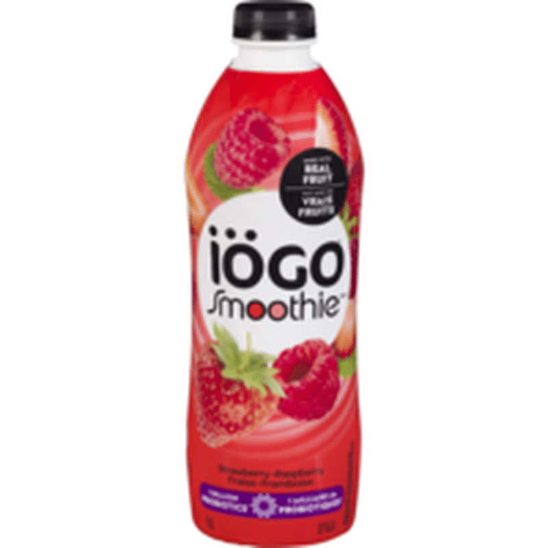 Strawberry & Raspberry Yogurt Smoothie