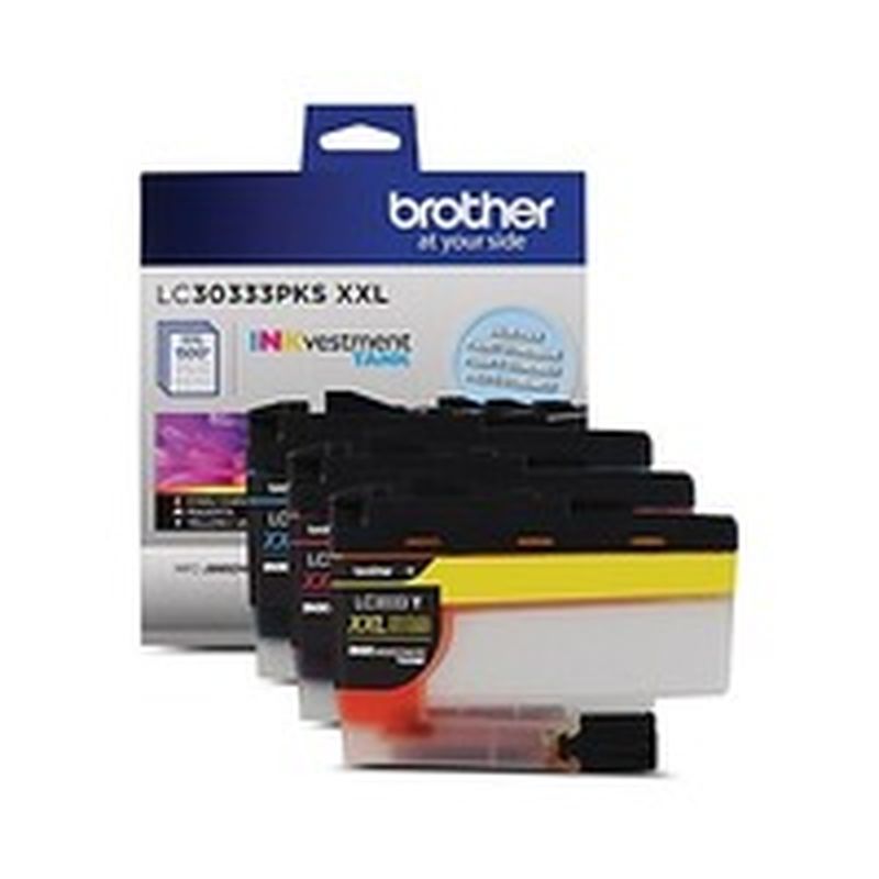 Brother LC3033 Super High Yield Color INKvestment Tank Ink Cartridges