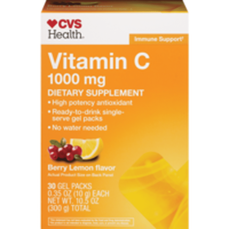 Cvs Health Dr Care Nutrition Vitamin C Sticks Packs 30 Ct Instacart