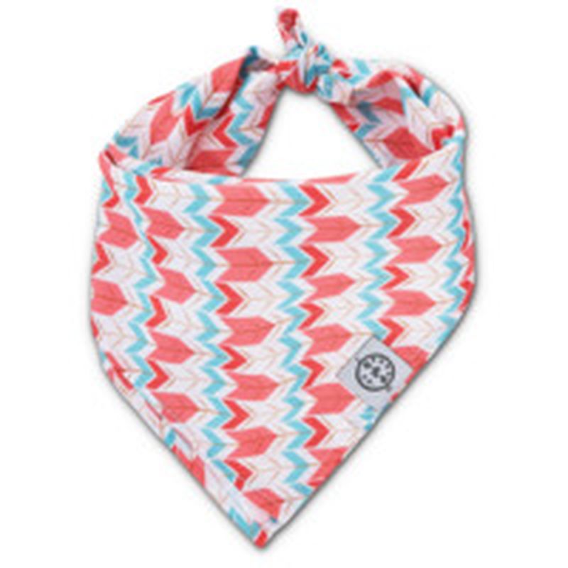 Bond & Co. Large/Extra Large Gold Chevron Collar Bandana
