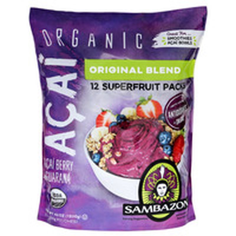 Sambazon Organic Acai Smoothie Pack