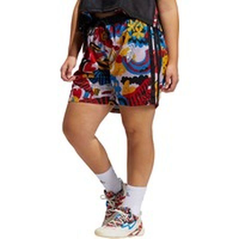 womens plus size adidas shorts