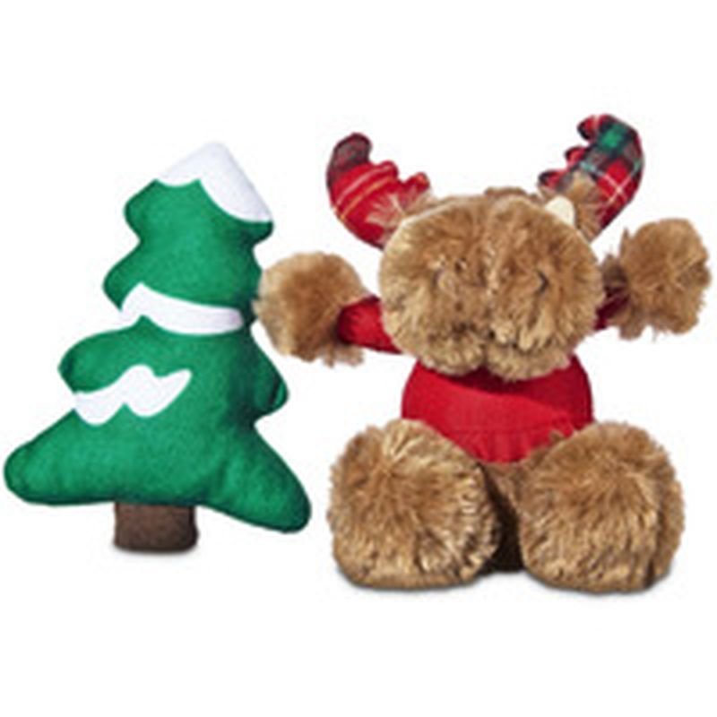 Extra Small Holiday Dog Moose Tree