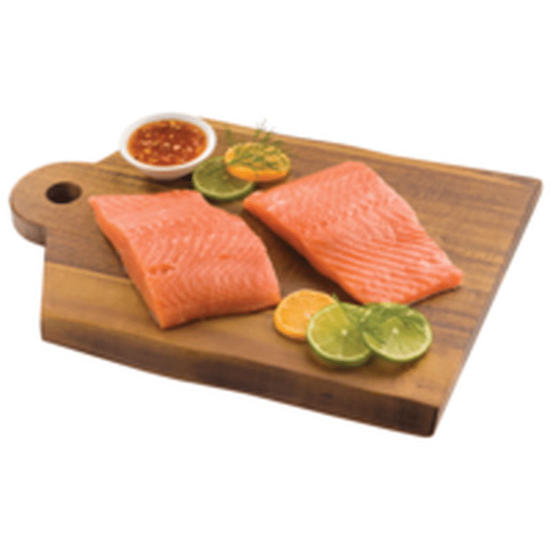 Wild Coho Salmon Filet, Previously Frozen