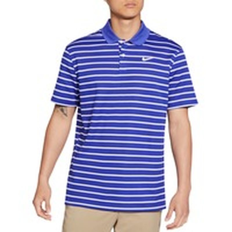 nike victory stripe golf polo