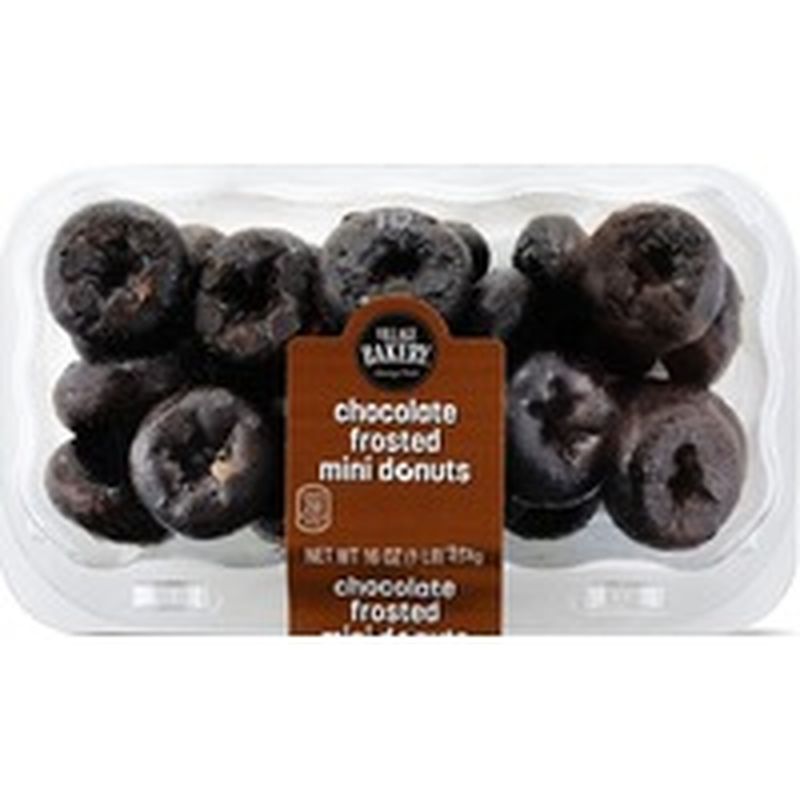 Bake Shop Mini Chocolate Frosted Donut