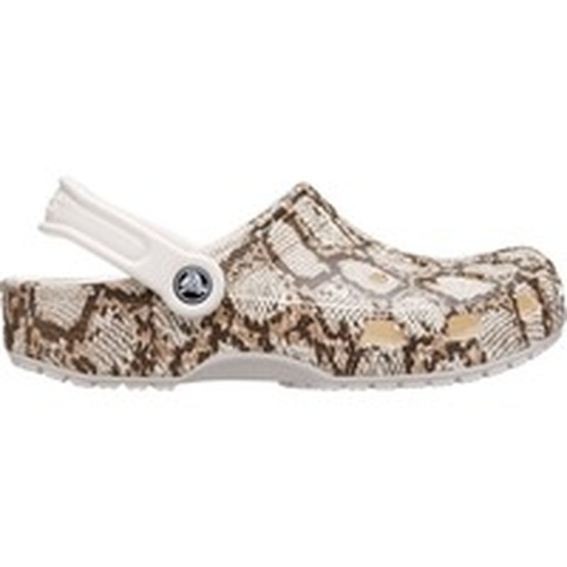Crocs adult classic snake print clog stores Outlet