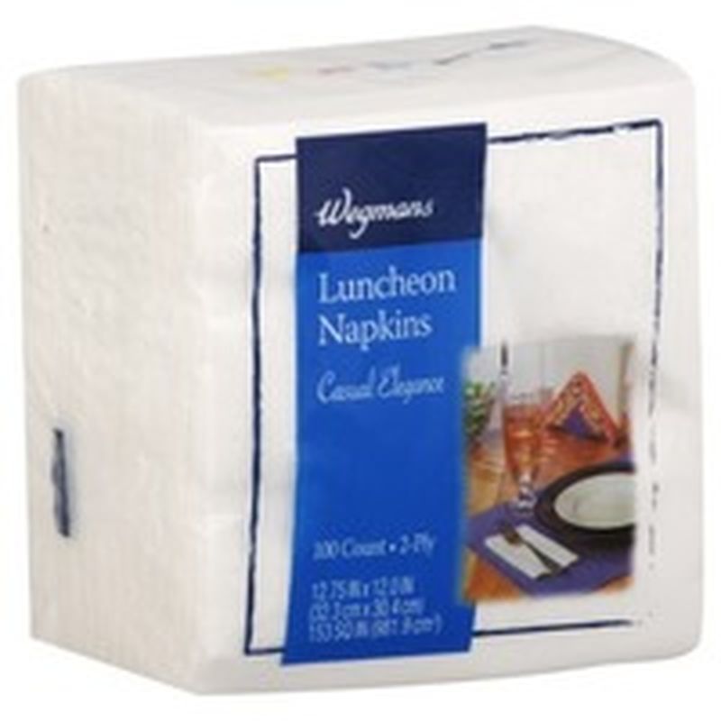 Wegmans 2-Ply Luncheon Napkins