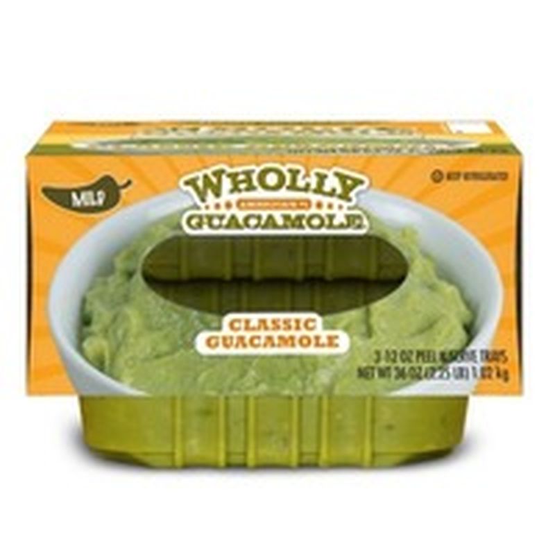 Wholly Guacamole Classic Guacamole Mild (12 oz. trays 3 pk.)