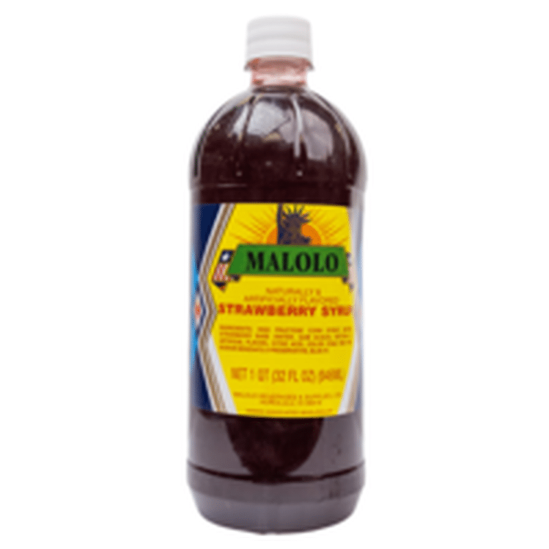 Malolo Strawberry Syrup
