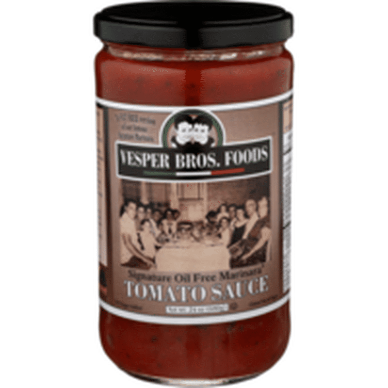 Vesper Bros Foods Tomato Sauce