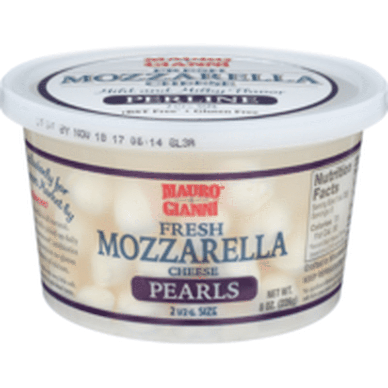 Mauro & Gianni Pearls Cup Mozzarella Cheese