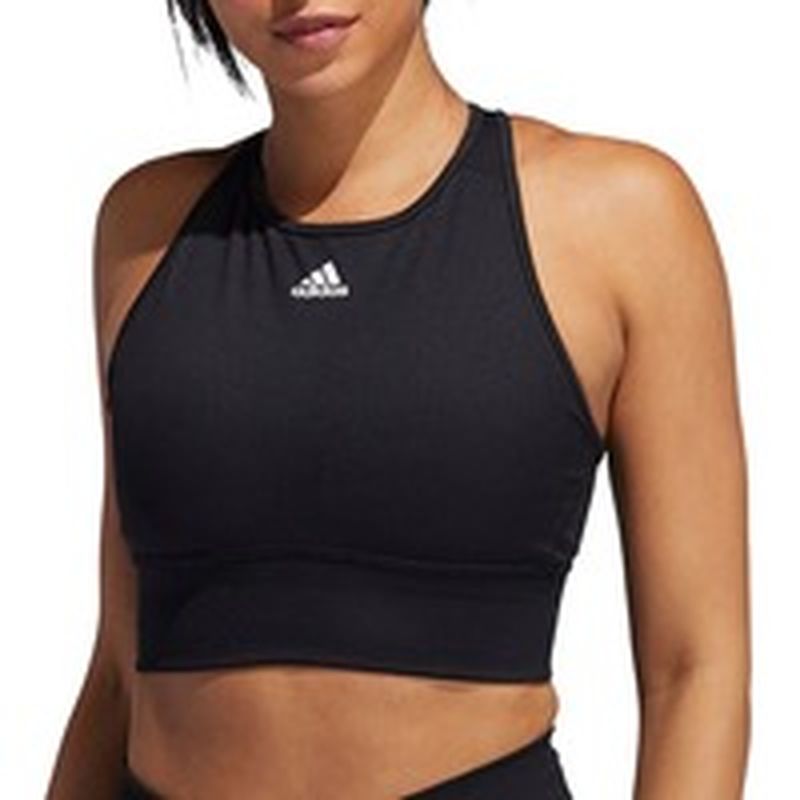 adidas women's rib long sports bra