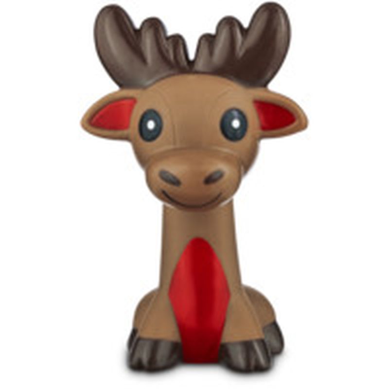 Time For Joy Small Vinyl Moose Dog Toy