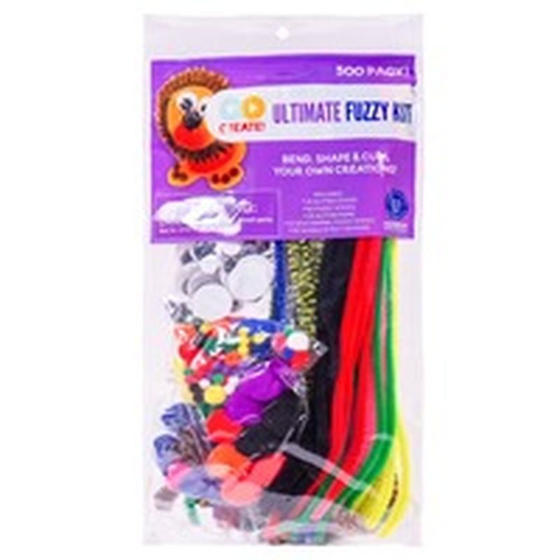 Kids Craft New Ultimate Fuzzy Kit Set 