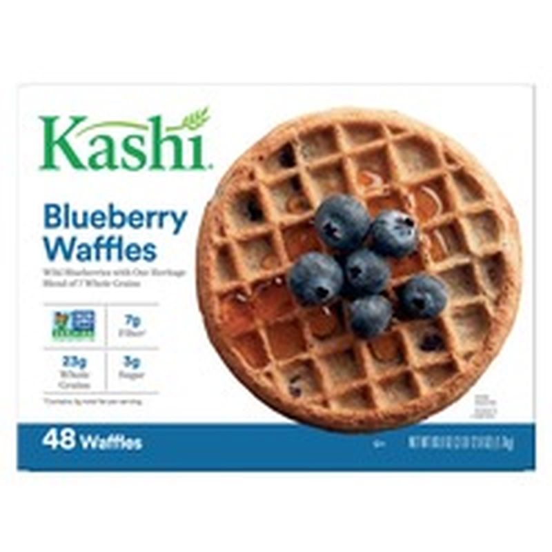 Kashi Blueberry Waffles (48 ct) - Instacart