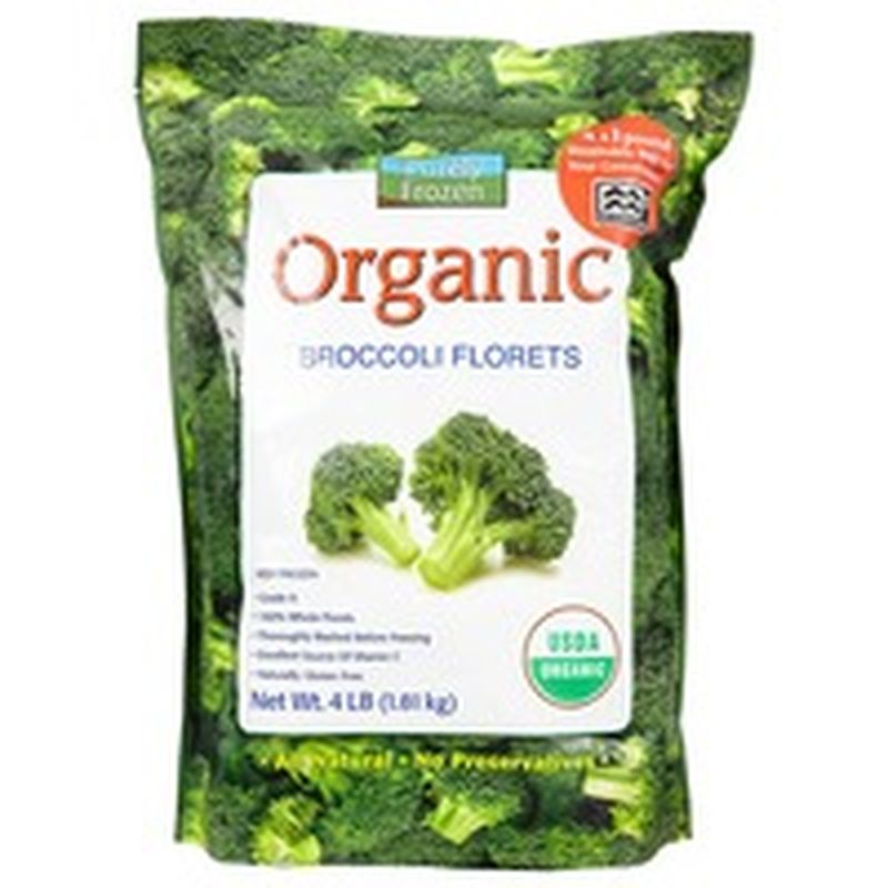 Purely Frozen Organic Broccoli Florets