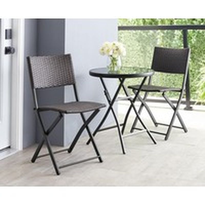 mainstays 3 piece bistro set