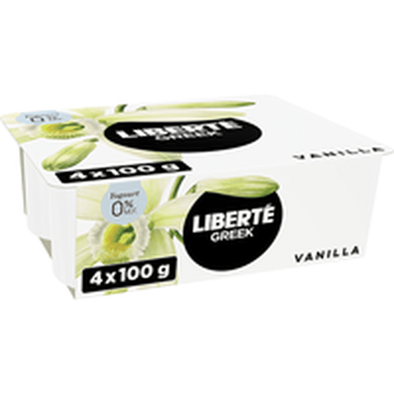 0% Fat Vanilla Greek Yogurt