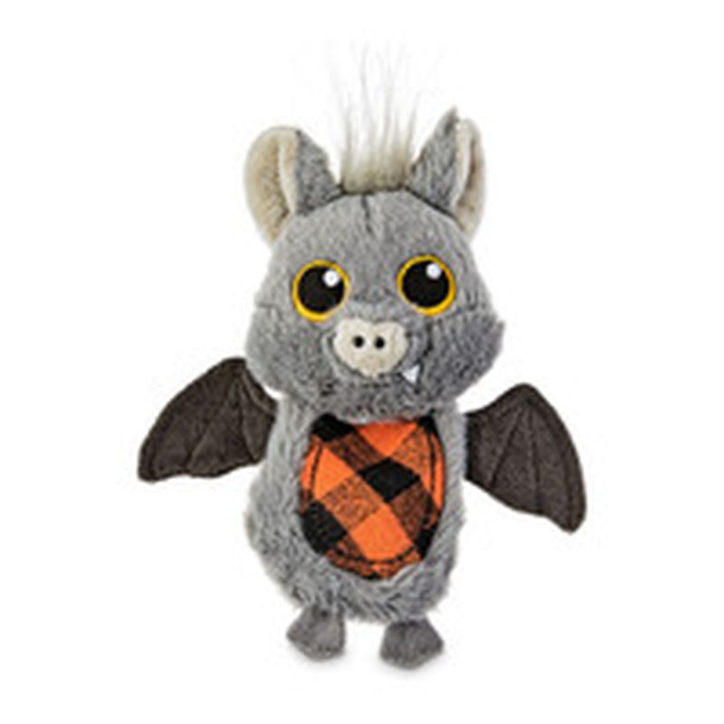 6" Halloween Bat Flattie Dog Toy