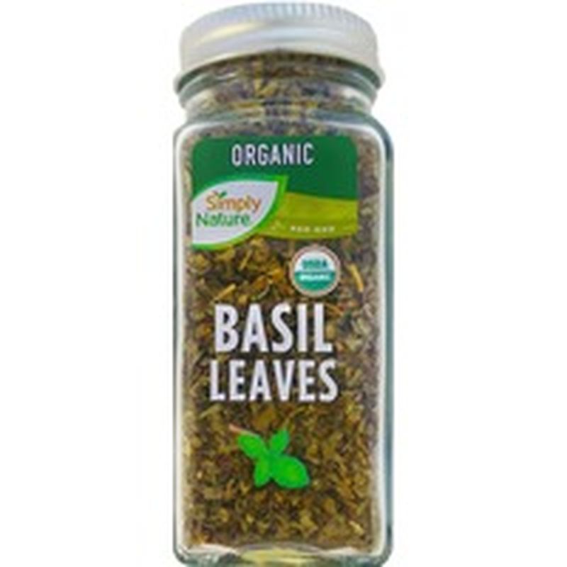 Simply Nature Organic Basil Leaves