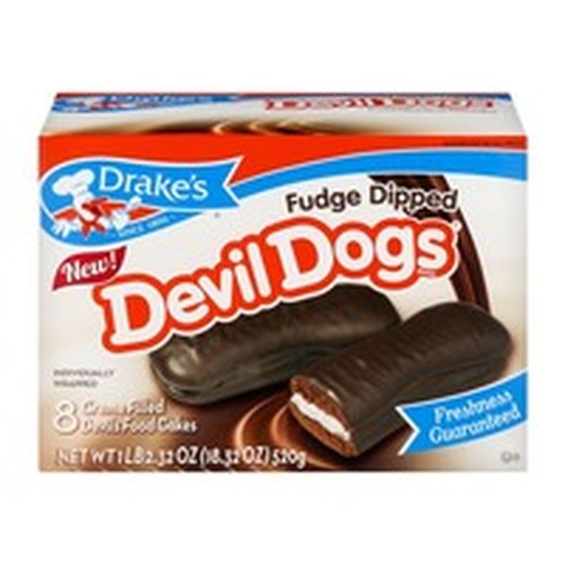 Drakes Fudge Dipped Devil Dogs (8 ct) Instacart
