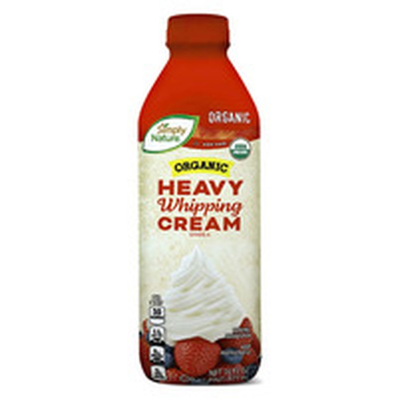 Simply Nature Organic Heavy Whipping Cream (16 fl oz) Instacart