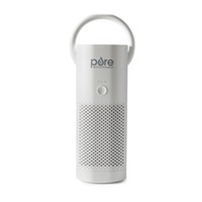 Pure Enrichment PureZone White Mini Portable True HEPA Air Purifier ...