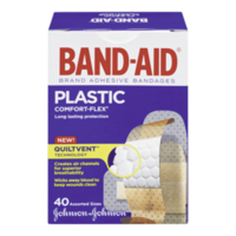 Jonson & Johnson Inc Plastic Comfort Band Aid