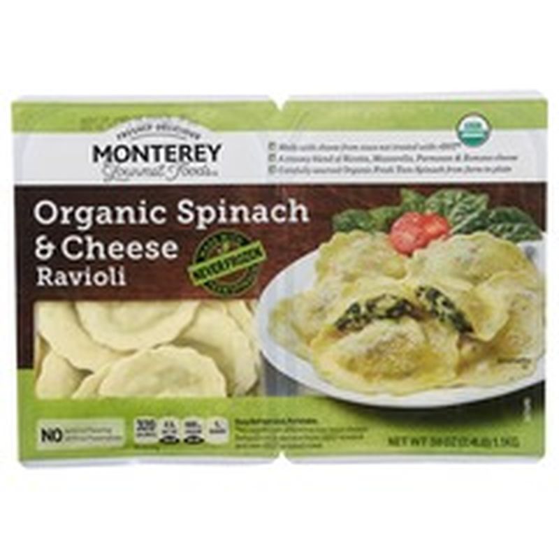 Organic Spinach & Cheese Ravioli