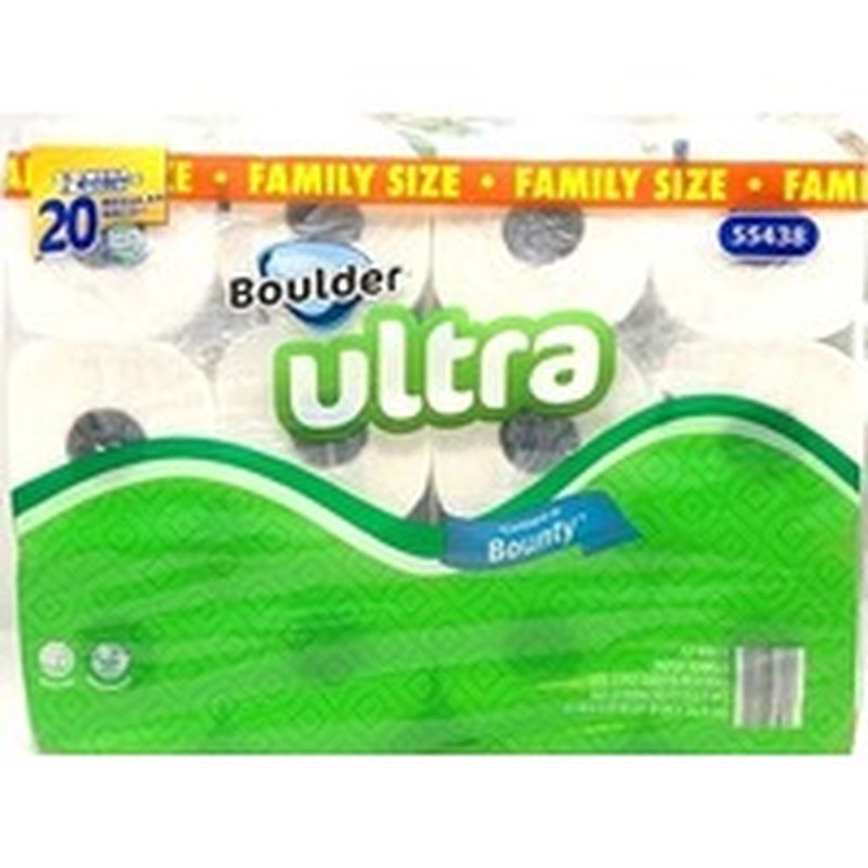 Boulder 105-Sheets Multi-Size Paper Towel Rolls