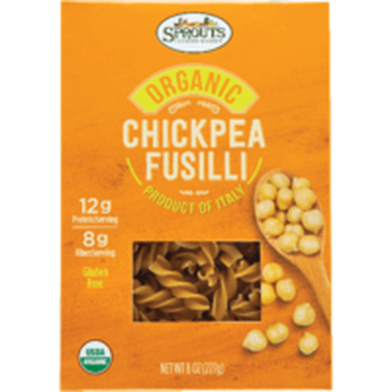 Sprouts Farmers Market Organic CHICKPEA FUSILLI Pasta