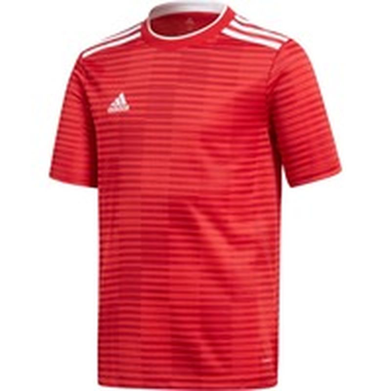adidas Boys' Condivo Soccer Jersey - S - Power Red/White (each ...