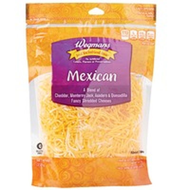 Wegmans Fancy Shredded Mexican Cheese