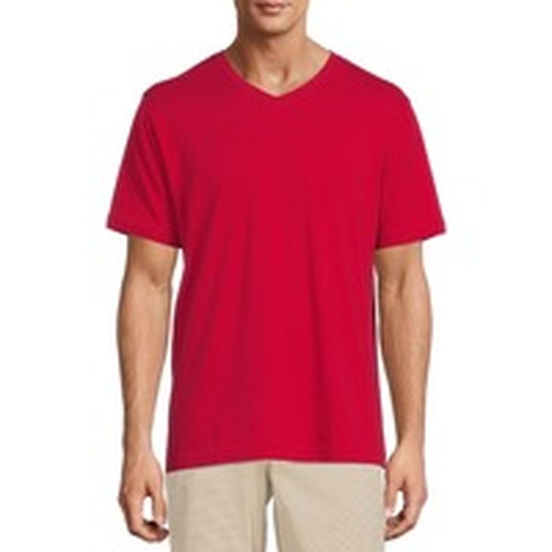 george men's v neck t shirts