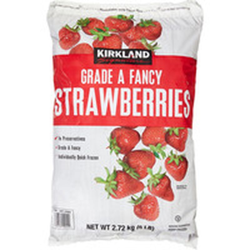 Kirkland Signature Frozen Whole Strawberries, 6 lb
