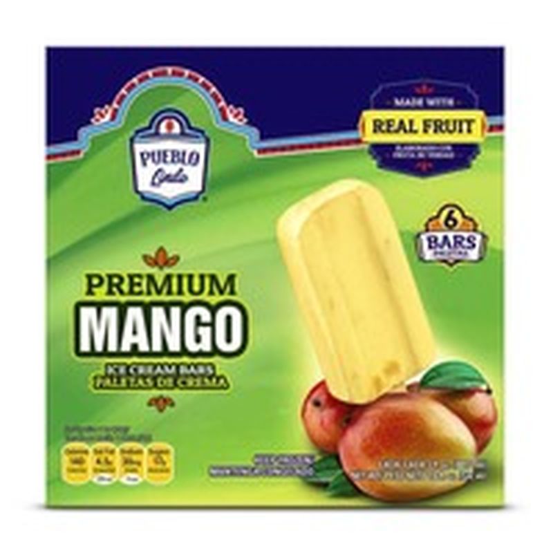Pueblo Lindo Premium Mango Ice Cream Bar